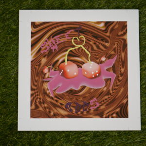 SWEET ODDS brown Print